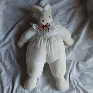 Vintage Interpur Cottage Bunny Plush